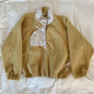 Free People Hit the Slopes fleece pullover - M